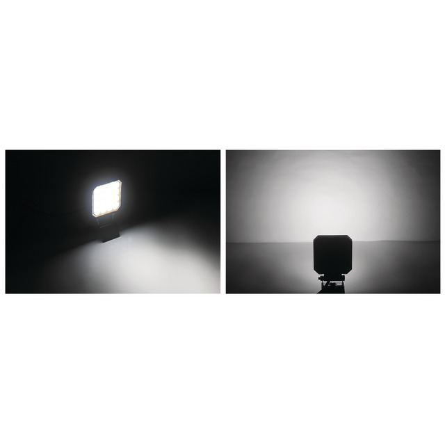Phare LED Carre 12/24V 25W 2000 Lumens Techni-power référence fournisseur 1210252